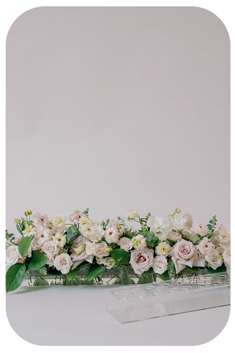 Rectangular Acrylic Floral Tray Runner Foam Free Floristry – Flower Moxie  Supply
